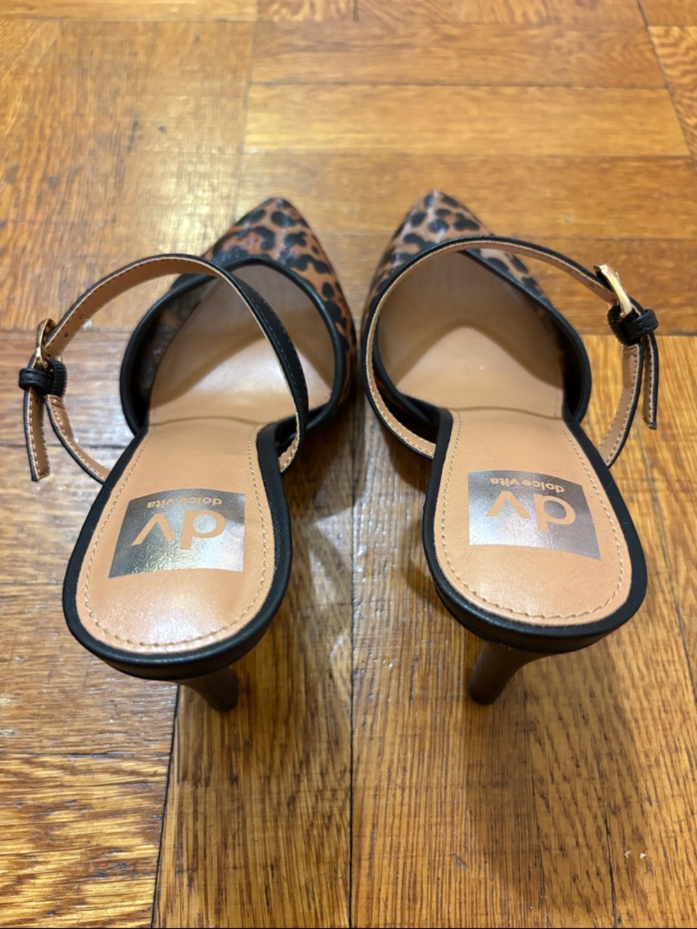 Dolce Vita Elleganza Pointed-Toe Mule Pumps - Picture 3 of 4
